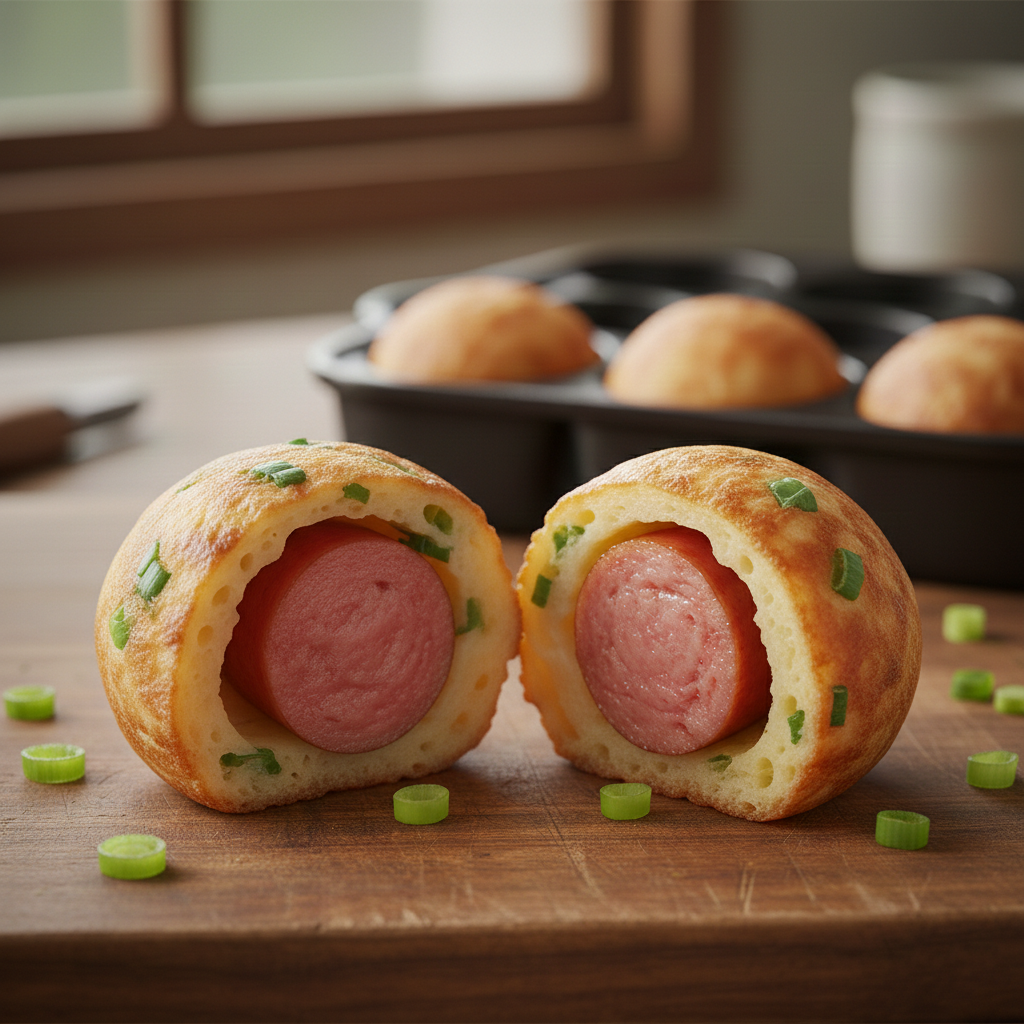 Sausage Takoyaki - perfect grab and go lunch idea