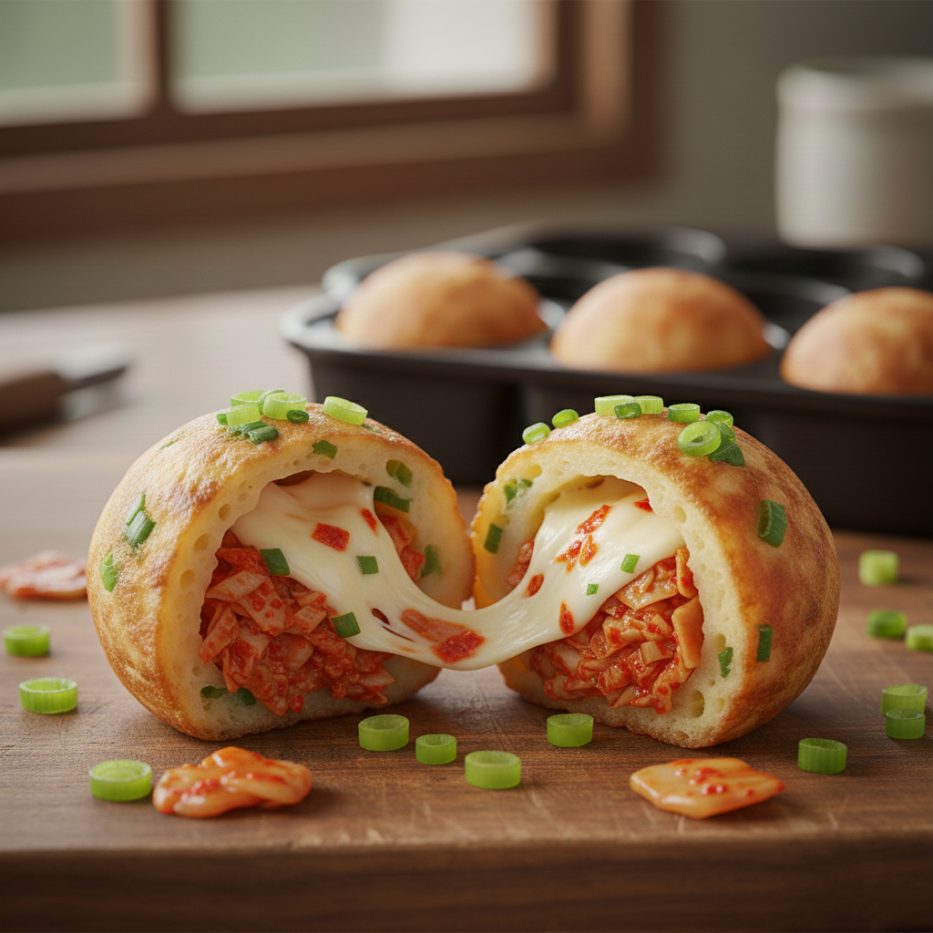 Kimuch & Cheese - perfect grab and go lunch idea