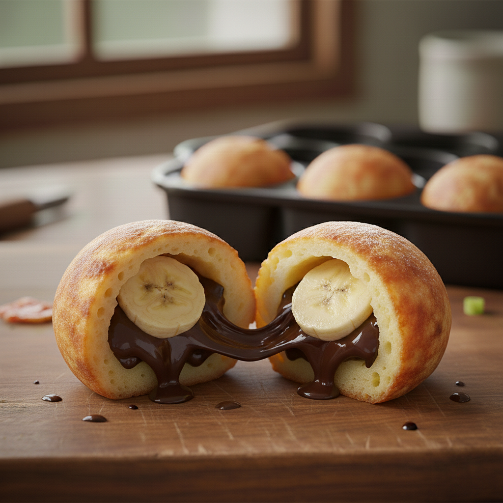 Chocolate & Banana - perfect grab and go lunch idea